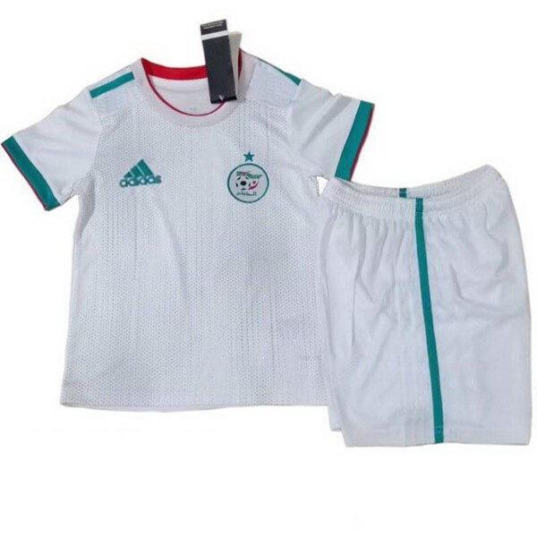 Camisetas Argelia Segunda equipo Niño 2019 Blanco